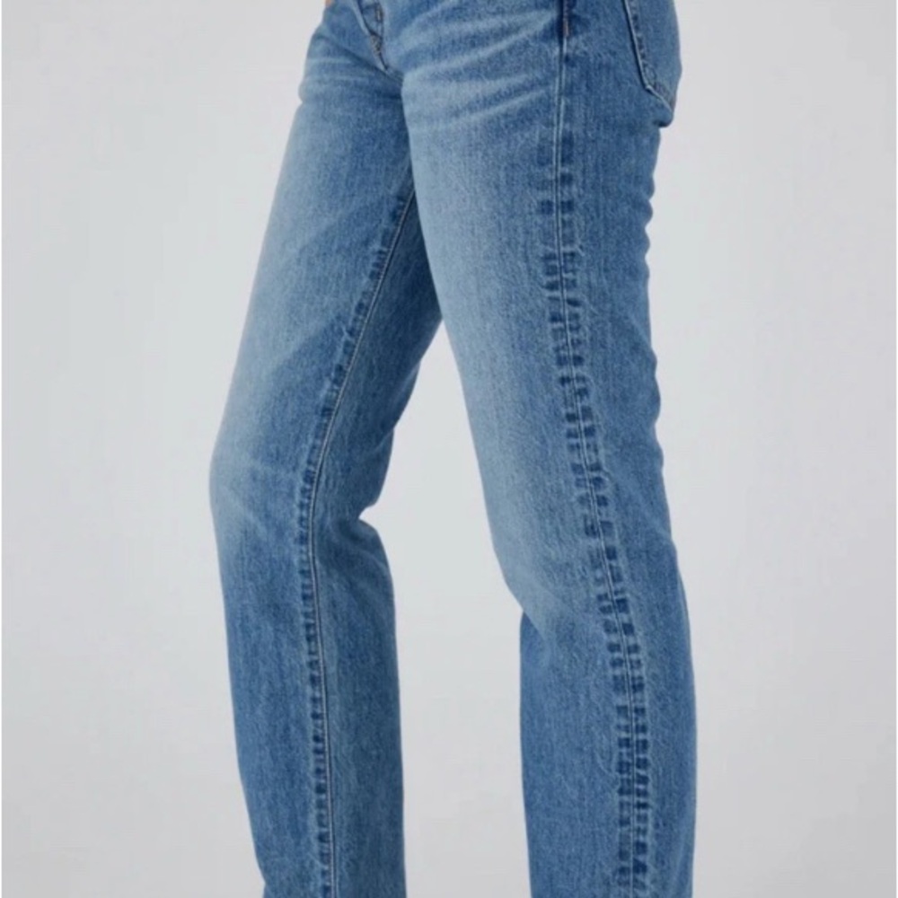 Price reduced Moussy Light Blue Straight Leg Jeans - Picture 12 of 12